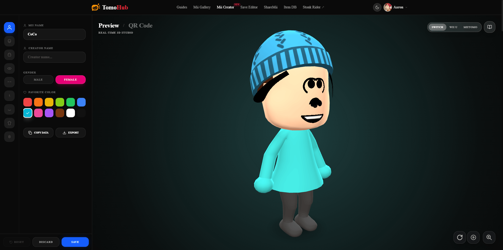 TomoHub Browser-based Save Editor for Tomodachi Life